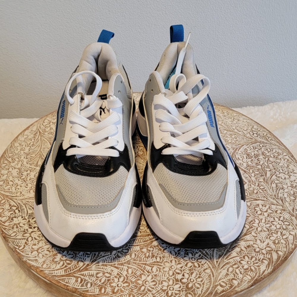 Puma X-Ray 2 Square White Grey Blue Men Size 9 - Picture 4 of 4